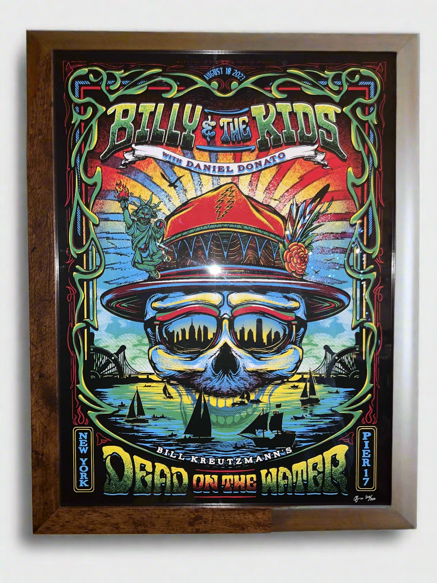 Billy & The Kids With Daniel Danato πΈ August 18, 2023 π Pier 17 - New York, NY π¨ Half Hazard Press