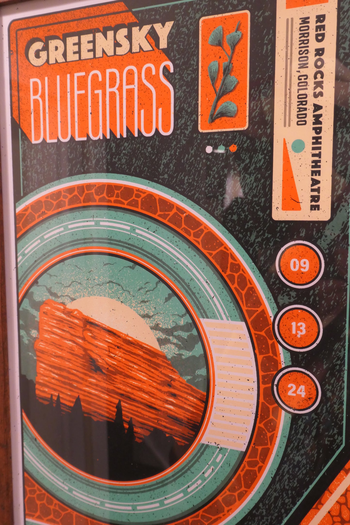 Greensky Bluegrass w/ Holly Bowling - September 13 & 14, 2024 - Red Rocks, Morrison, CO - Joel Hunter Edition 124/125