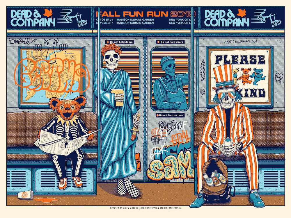 Dead & Company 🎸 Live at Madison Square Garden on 2019-11-01 #852/1300