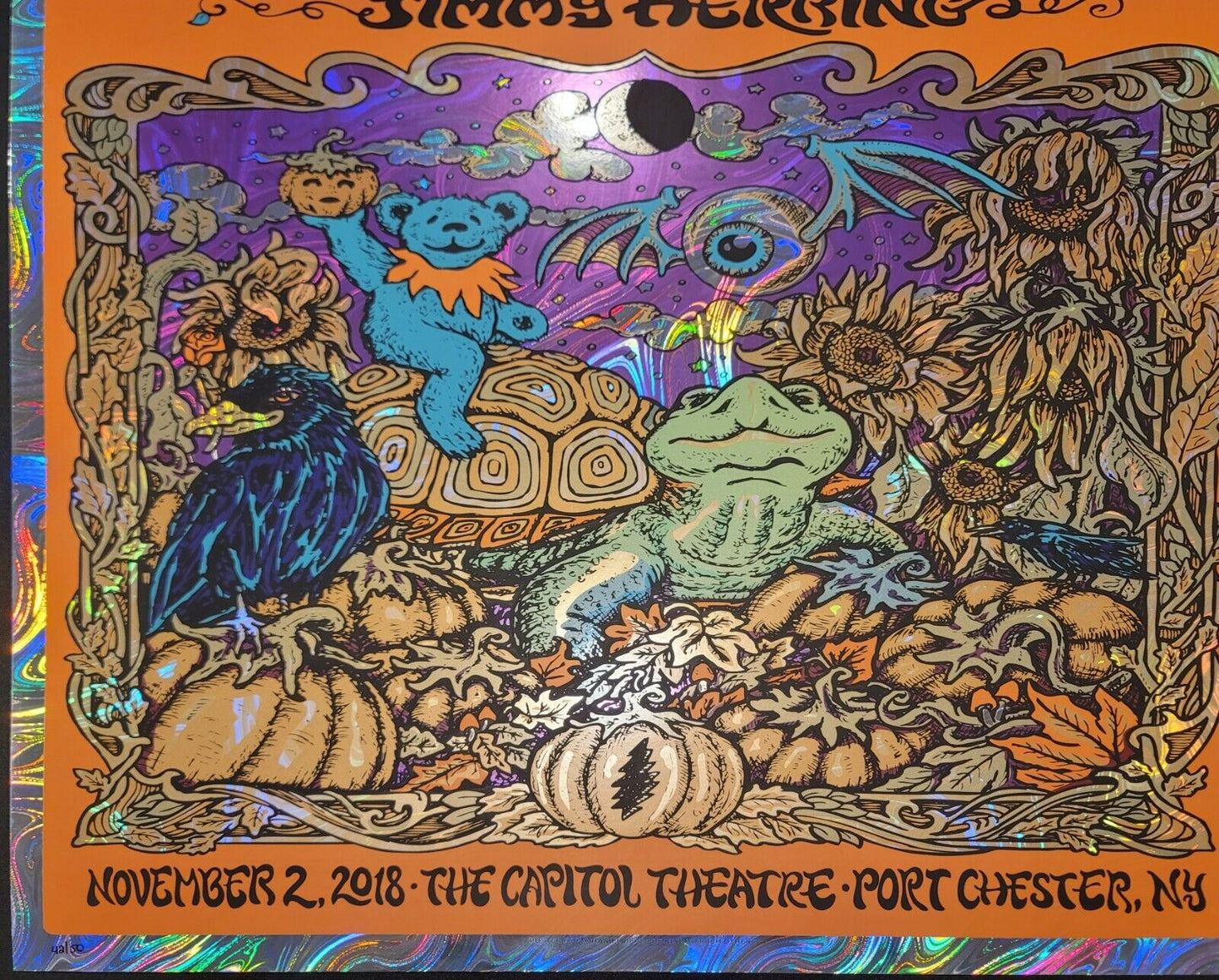 Phil Lesh & Terrapin Family Band 🎸 Nathaniel Deas Foil Capitol Theater November 2, 2018