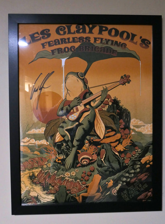 Les Claypool's Fearless Flying Frog Brigade - June 23rd, 2023 The Capitol Theatre - Port Chester, NY#25/320 Autographed