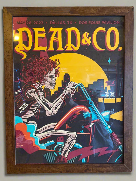 Dead & Company 🎸 May 26, 2023 📍 Dos Equis Pavilion - Dallas, TX 🎨 Jeremy Kramer