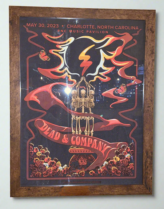 Dead & Company 🎸 May 30th, 2023 📍 PNC Music Pavilion - Charlotte, NC 🎨 Jeremy Kramer