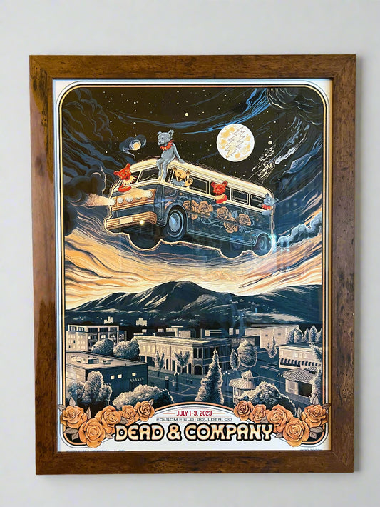 Dead & Company 🎸 July 1st, 2nd & 3rd, 2023📍 Folsom Field - Boulder, CO 🎨 Paul Keizenbeck