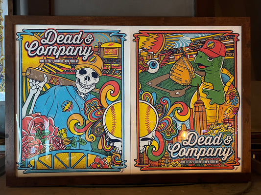 Dead & Company 🎸 June 21st & 22nd, 2023 📍 Citi Field - New York, NY 🎨 Gregg Gordon Gig Art⚡ VIP