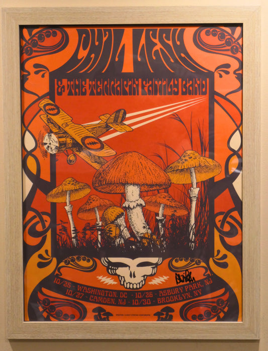 Phil Lesh & The Terrapin Family Band 🎸 Fall Tour Poster 2017 Autographed! #134/350