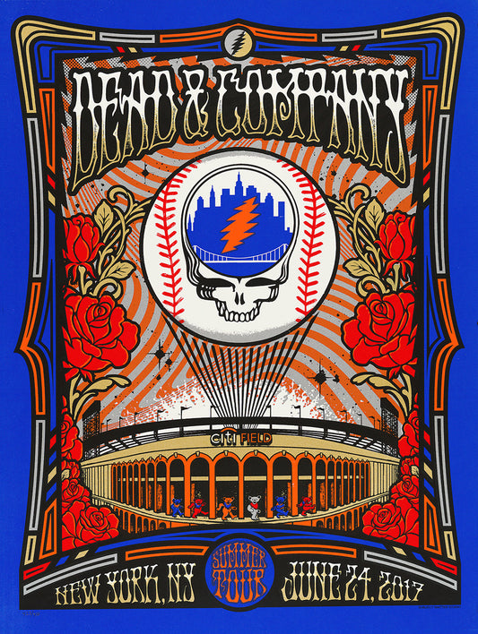 Dead & Company 🎸 June 24th 2017 📍Citi Field - Queens, NY 🎨 Subject Matter Studio